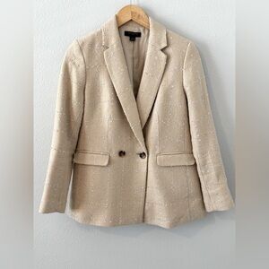 Ann Taylor Elegant Beige Women's Blazer